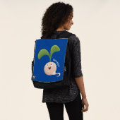 Niedliche Cartoon-Abbildung Rucksack (Ausgewaschen)