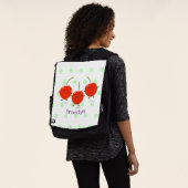Niedliche Cartoon-Abbildung Rucksack (Ausgewaschen)