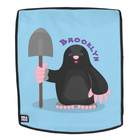 Niedliche Cartoon-Abbildung Rucksack (Abnehmbare Front)