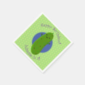 Niedliche Cartoon-Abbildung Serviette (Ecke)