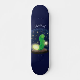 Niedliche Cartoon-Abbildung Skateboard