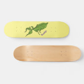 Niedliche Cartoon-Abbildung Skateboard (Horizontal)
