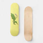 Niedliche Cartoon-Abbildung Skateboard (Vorderseite)
