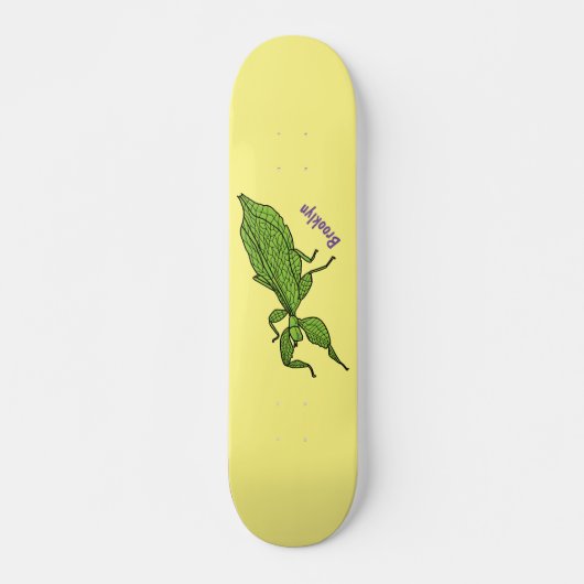 Niedliche Cartoon-Abbildung Skateboard (Vorne)