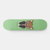 Niedliche Cartoon-Abbildung Skateboard (Horizontal)