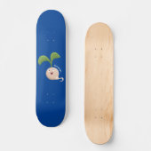 Niedliche Cartoon-Abbildung Skateboard (Vorderseite)