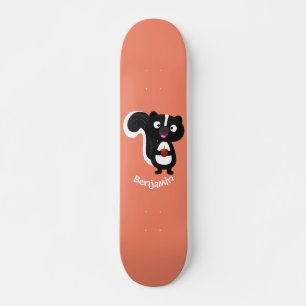 Niedliche Cartoon-Abbildung Skateboard