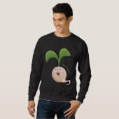 Niedliche Cartoon-Abbildung Sweatshirt (Vorne ganz)