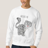 Niedliche Cartoon-Abbildung Sweatshirt (Vorderseite)