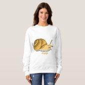 Niedliche Cartoon-Abbildung Sweatshirt (Vorne ganz)