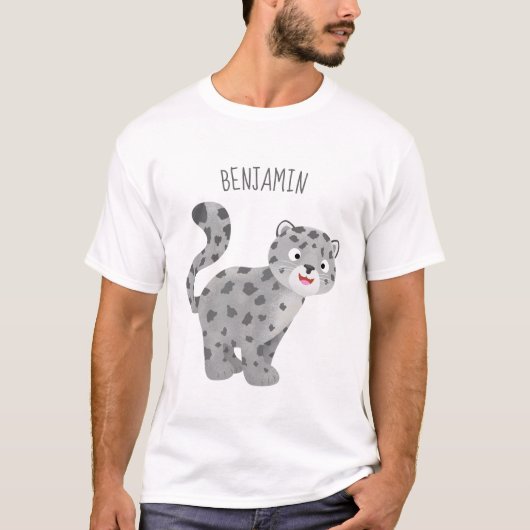 Niedliche Cartoon-Abbildung T-Shirt (Vorderseite)