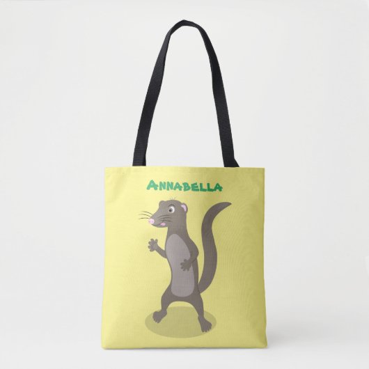 Niedliche Cartoon-Abbildung Tasche (Vorderseite)