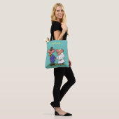 Niedliche Cartoon-Abbildung Tasche (Am Model)
