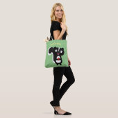 Niedliche Cartoon-Abbildung Tasche (Am Model)