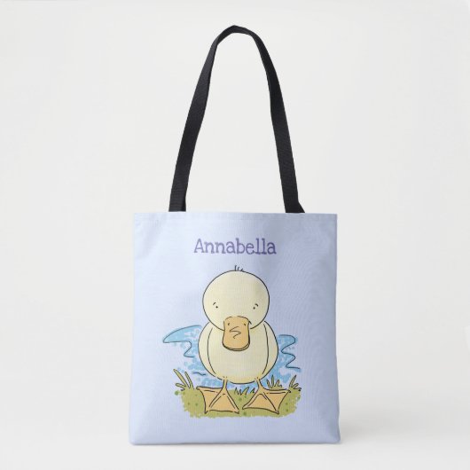 Niedliche Cartoon-Abbildung Tasche (Vorderseite)