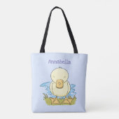 Niedliche Cartoon-Abbildung Tasche (Rückseite)