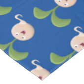 Niedliche Cartoon-Abbildung Tischdecke (Schrägansicht)