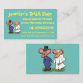 Niedliche Cartoon-Abbildung Visitenkarte (Vorne/Hinten)