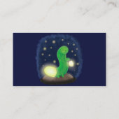 Niedliche Cartoon-Abbildung Visitenkarte (Rückseite)