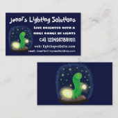 Niedliche Cartoon-Abbildung Visitenkarte (Vorne/Hinten)