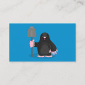 Niedliche Cartoon-Abbildung Visitenkarte (Rückseite)