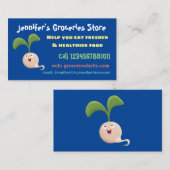 Niedliche Cartoon-Abbildung Visitenkarte (Vorne/Hinten)