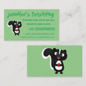 Niedliche Cartoon-Abbildung Visitenkarte (Vorne/Hinten)