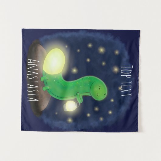 Niedliche Cartoon-Abbildung Wandteppich (Vorderseite (Horizontal))