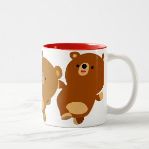 Niedliche Cartoon Bears Tasse