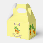 Niedliche Cartoon-Darstellung des Carrot-Quartetts Geschenkschachtel (Rückseite)