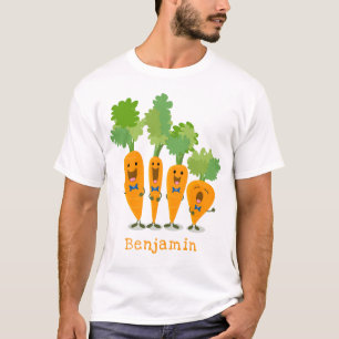 Niedliche Cartoon-Darstellung des Carrot-Quartetts T-Shirt