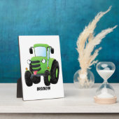 Niedliche Cartoon-Darstellung des Happy Farm Fotoplatte (Seite)