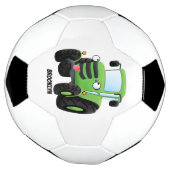 Niedliche Cartoon-Darstellung des Happy Farm Fußball (Gedreht)