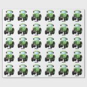 Niedliche Cartoon-Darstellung des Happy Farm Geschenkpapier (Flach)