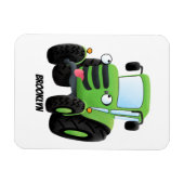 Niedliche Cartoon-Darstellung des Happy Farm Magnet (Horizontal)