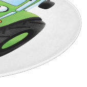 Niedliche Cartoon-Darstellung des Happy Farm Schneidebrett (Ecke)