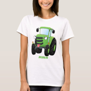 Niedliche Cartoon-Darstellung des Happy Farm T-Shirt