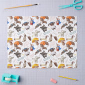Niedliche Cartoon Dogs Decoupage Seidenpapier (Basteln)