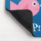Niedliche Cartoon-Fisch-Fisch-Gewohnheit Mousepad (Ecke)
