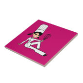 Niedliche Cartoon-Fliese Fliese (Seite)