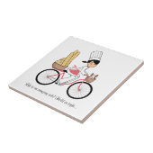 Niedliche Cartoon-Fliese Fliese (Seite)