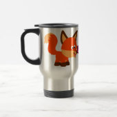 Niedliche Cartoon Fox und Schmetterling-Tasse Reisebecher (Links)