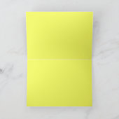 Niedliche Cartoon Frogs hören fröhlich farbenfroh Karte (Innenseite)