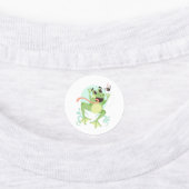 Niedliche Cartoon Frogs Labels Etiketten (Befestigt)
