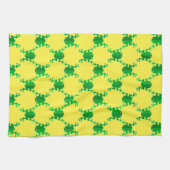 Niedliche Cartoon-Frösche Geschirrtuch (Horizontal)