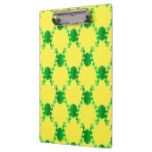 Niedliche Cartoon-Frösche Klemmbrett (Links)