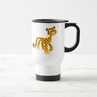 Niedliche Cartoon Geparden Tasse
