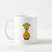 Niedliche Cartoon-Giraffe Clipart Kaffeetasse (Links)