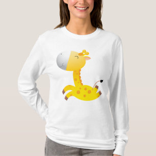 Niedliche Cartoon-Giraffe T-Shirt