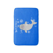 Niedliche Cartoon-Illustration Badematte (Vorderseite Vertikal)